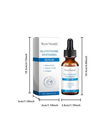 OLLZPJFPK Glutathione Brightening Essence Moisturizing Nourishing Radiant Facial Skincare Essence - Buy Online on GoSupps.com