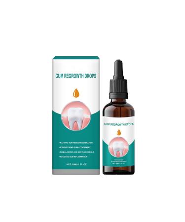 GNAUMORE Gum Growth Drops Gum Regeneration Drops Dental Care Protection For Everyone 30ml