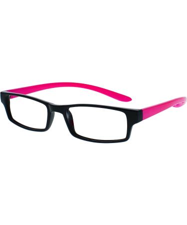 Buy Black Neon Pink Neck Readers | Women s Reading Glasses +2.50 Diopters - The Reading Glasses Company - Buy Online on GoSupps.com