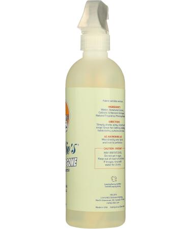 Nellie s All-Natural Wrinkle-B-Gone Lemongrass Scent - Certified Organic 16 oz (Pack of 6) | International Shipping Available - Buy Online on GoSupps.com