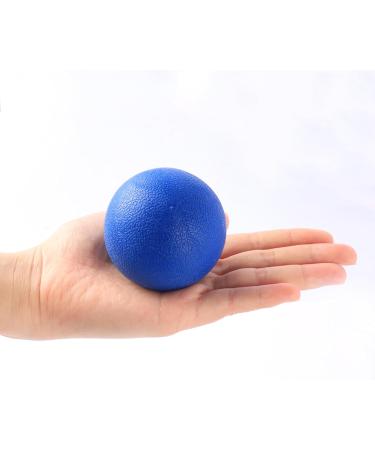 2-Pack Massage Balls for Myofascial & Muscle Relaxation - Fascia & Lacrosse Balls for Yoga & Acupuncture (Blue) - Buy Online on GoSupps.com