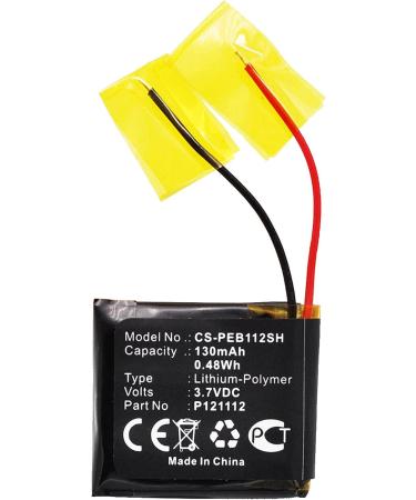 Replacement Battery for Pebble 401S E-Paper Pebble Steel & Watch 2 - P121112 - 130mAh 3.7V - International Shipping Available - Buy Online on GoSupps.com