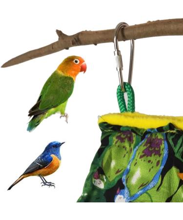 NA Parrot Hanging Cage Small Pet Warm Hanging Bed for Parakeets Myna Pigeon Tropical Rain Forest - Buy Online on GoSupps.com
