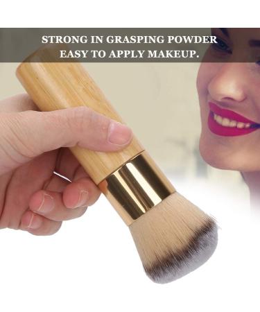 Sonew Loose Powder Brushes Bamboo Makeup Brush Base Makeup Blush Brush Cosmetic Applying Tool - Buy Online on GoSupps.com
