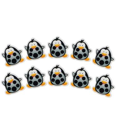 Exceart Baby Forehead Thermometer Strips Quick Read Fever Stickers for Kids & Adults (10 Pack Penguin Design) - Buy Online on GoSupps.com