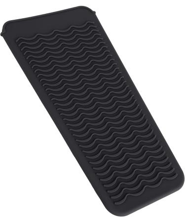 Silicone Pouch Heat Resistant Storage Bag for Curling Irons Traveling Durable Holder (Black) - Buy Online on GoSupps.com