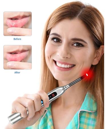 LONLIKE Red Light Therapy Device for Cold Sore & Fever Blister Treatment - Buy Online on GoSupps.com