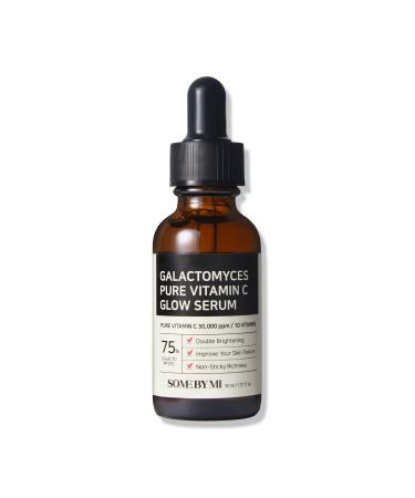 SOME BY MI Galactomyces Pure Vitamin C Glow Serum - 1.01 Oz  30ml - Skin Refreshing and Brightening Effect - Improvement of Skin Irritations and Troubles - Facial Skin Care