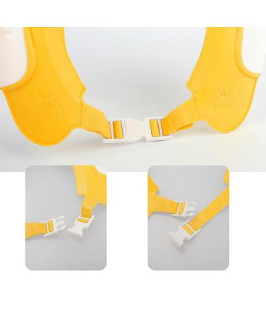 Baby Shower Cap - Yellow Toddler Bath Visor for Hair Washing Shield - Buy Online on GoSupps.com