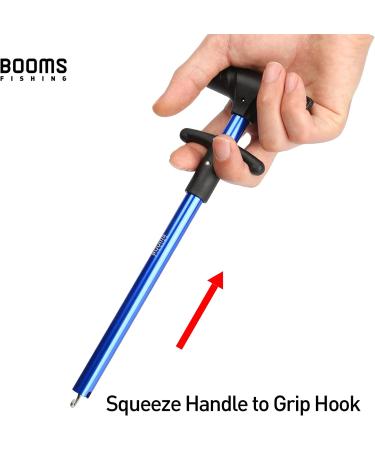 Booms Fishing R2 Hook Remover - 10-inch Squeeze-Out Fish Hook Tool in Blue - Buy Online on GoSupps.com