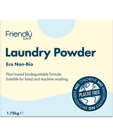 Eco-Laundry Powder - Non Bio Chlorine-free Phosphate-free 1.75kg - Buy Online on GoSupps.com