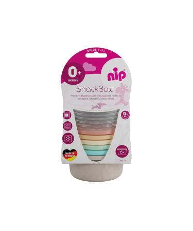 Eco-Friendly Nip Snack Box Set for Toddlers & Babies - BPA-Free Cute Motif 300ml Capacity Made in Germany - Set of 6 - Buy Online on GoSupps.com