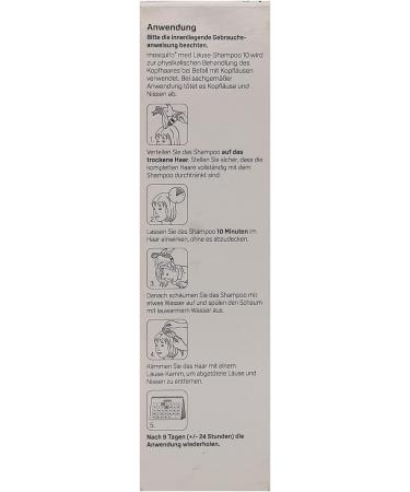 Mosquito Med Lice Shampoo 10 - Effective Lice Treatment & Practical Application | Sparma Set Plus Gift (100 ml 3) - Fast Results for Head Lice & Nits - Buy Online on GoSupps.com