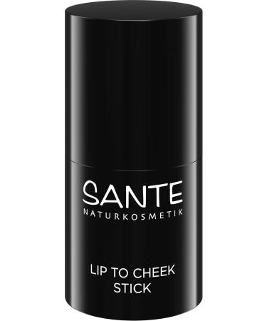  Sante Naturkosmetik SANTE Natural Cosmetics Lip to Cheek Stick 01 Rose 6 g Natural blush for cheeks lips and lips Blendable blush with a creamy and lightweight texture For a fresh and glossy finish - Buy Online on GoSupps.com
