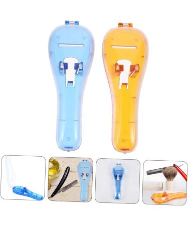Buy Mikinona Razor Storage Box Set - Travel Protection for Razors | 2-Pack Orange Blue | International Shipping - Buy Online on GoSupps.com