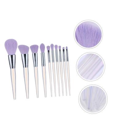 FRCOLOR 30 Pcs Makeup Brushes Set - Crystal Handle Face Powder & Blush Brushes - Purple Cosmetic Tools for Flawless Makeup Application - Buy Online on GoSupps.com