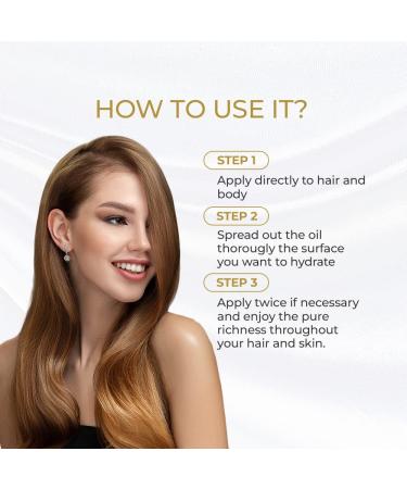 Maria Yanez Moroccan Argan Oil 50ml - Moisturizer for Dry Skin, Hair & Nails - Antioxidant with Repair Treatment - For Men & Women - Buy Online on GoSupps.com