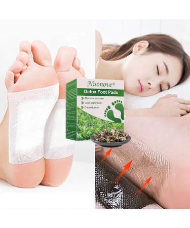 Detox Foot Patches - 20PC Wormwood Foot Plasters for Blood Circulation Tiredness Relief & Improved Sleep - Buy Online on GoSupps.com