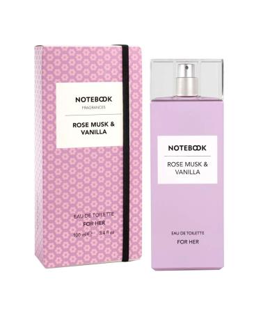 Notebook Rose Musk & Vanilla By Selectiva Edt Spray 3.4 Oz