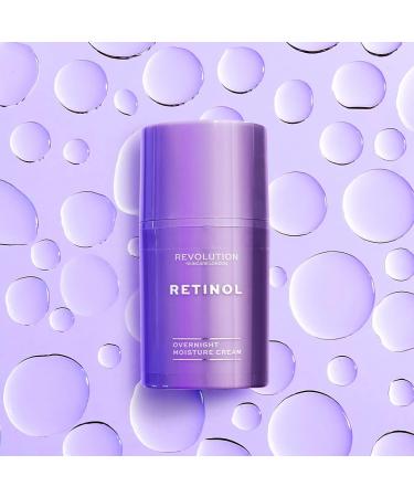 Revolution Skincare London Retinol Overnight Face Cream - 50ml, Vegan & Cruelty-Free - Buy Online on GoSupps.com