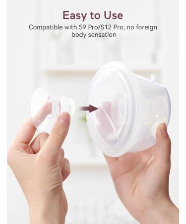 Momcozy Flange Insert 17mm for Momcozy S9 Pro/S12 Pro. Original S9 Pro/S12 Pro Breast Pump Replacement Accessories 1PC (17mm) - Buy Online on GoSupps.com