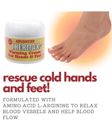 Verseo Thermax Warming Cream - Arthritis Pain Relief for Cold Hands & Feet, 2 OZ Anti-Inflammatory Lotion - Buy Online on GoSupps.com