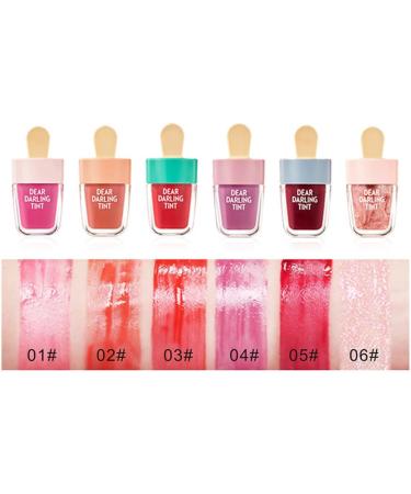 Murezima Long Lasting Hydrating Liquid Lipstick - ICE Lip Tint & Water Gel Lip Gloss Style 2 | International Shipping Available - Buy Online on GoSupps.com