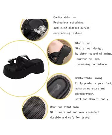 Women Bunion Corrector Sandals - Rhinestone Clip Toe Ring Orthotic Platform for Plantar Fasciitis Comfortable Split-Toe Size 7 Beige - Buy Online on GoSupps.com