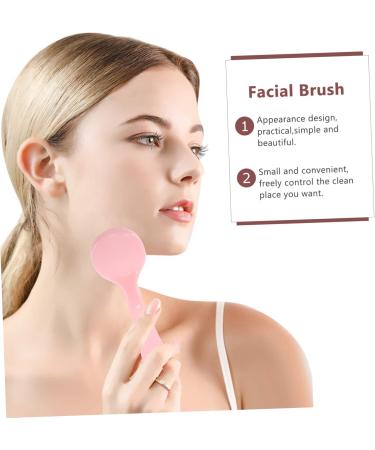 FRCOLOR 3pcs Face Brush Set - Gentle Exfoliating & Cleansing Brushes for Pore Deep Cleaning - Miss Pink Electric Facial Scrubber Tools - Buy Online on GoSupps.com