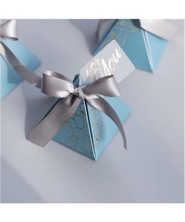 Candy Box Triangular Tower Candy Box Wedding Supplies Andes Candy Bags Guest Decoration Baby Shower Supplies (20 Pcs) (Color : Gold) (Size : Silver) - Buy Online on GoSupps.com
