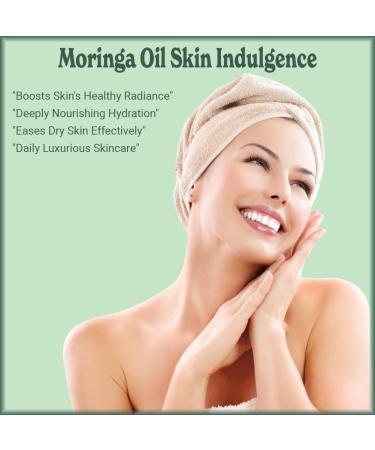 Natural Born Oils Moringa Oil 1 Gallon Organic Cold-Pressed Nutrient-Rich Excellent for Soft Skin Healthy Hair 128 Fl Oz (Pack of 1) - Buy Online on GoSupps.com