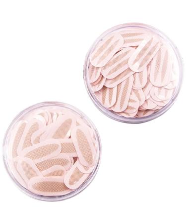 SOLUSTRE 1 Set Double Eyelid Sticker Eyelid Strips for Hooded Eyes Invisible Eye Lift Tape for Droopy Lids Mesh Tape Eyelid Strips for Droopy Eyelids Cover up Double Eyelid Tape Mesh Belt