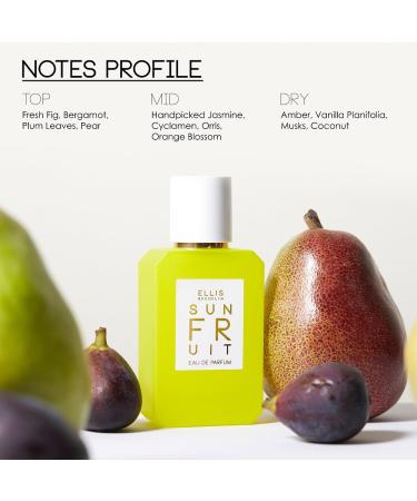 Ellis Brooklyn SUN FRUIT Eau De Parfum - Fruity Floral Perfume For Women with Fig Jasmine Amber Vanilla & Coconut Vegan Perfume Made In The USA SUN FRUIT 3.4 Fl Oz (Pack of 1) - Buy Online on GoSupps.com
