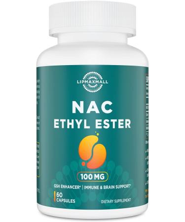 NACET 100mg with Glycine - Superior Absorption - Immune System Support - 60 Capsules (2 Pack) - Buy Online on GoSupps.com