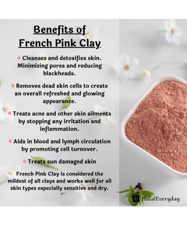 Buy French Pink Clay 1 Lb - Premium Natural Skincare | International Shipping Available - Buy Online on GoSupps.com