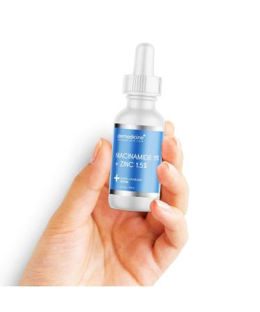 Niacinamide 11% + Zinc 1.5% Serum | Reduce Pores Improve Skin Texture & Radiance | 1 fl oz - International Shipping - Buy Online on GoSupps.com