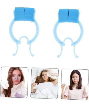 DOITOOL 30 Pcs Nose Correction Clip Kit | Plastic Nose Piece Set for Bleed Stop and Nasal Fixing | Sky-blue | 6.5X4CMx3pcs - Buy Online on GoSupps.com