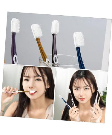 Shop Tovinanna 4ST Nano Toothbrush Replacement Heads - Eco-Friendly Charcoal & Silk Care for a Healthier Smile | International Shipping - Buy Online on GoSupps.com