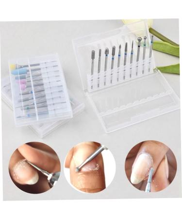 Nail Drill Heads Grinding Set Rotate Milling Cutter Manicure Pedicure Tools (C) - Buy Online on GoSupps.com