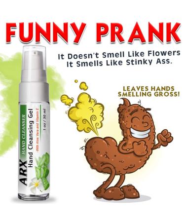 Stinky Ass Hand Gel Prank 1 oz - Funny Gag Gift, Smells Gross - Buy Online on GoSupps.com