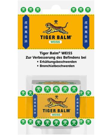 Buy Tiger Balm Red & White Bundle - Natural Pain Relief & Cold Remedy - 1 x 19.4g Each - Fast International Shipping - Buy Online on GoSupps.com