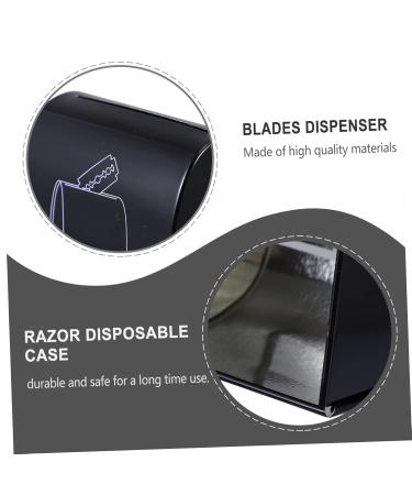 Vintorky 2-Piece Blade Storage Container for Safe Disposal of Sharp Objects - Ideal for Home Use - Buy Online on GoSupps.com