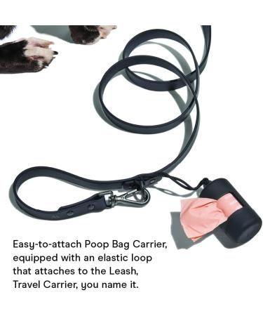 Wild One Dog Poop Bag Holder & Dispenser | Leak Proof & Easy Twist Top | Includes 1 Roll | Black - Buy Online on GoSupps.com