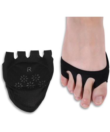 Balf Ball Cushion Gel Insoles for Bone Pain Relief | Forefoot & Midfoot Support - 1 Pair (Black + Skin Colors) - Buy Online on GoSupps.com