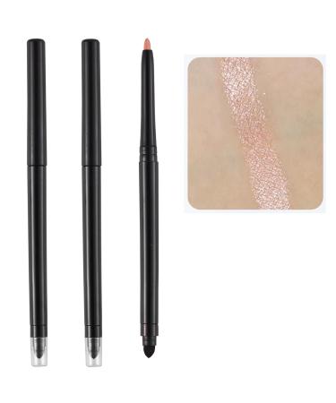 Eyeshadow Stick Cream Shimmer Eye Shadow Pencil Crayon Smooth Brilliant Brightener Highlighter Pen Eye Makeup Set High Pigment Lasting Waterproof Eye Shadow Make Up 09