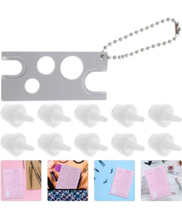 Beaupretty 1 Set Remover glue bottle scroll wheel eyelash remover plug opener for roller ball beer flat eyelash glue replacement caps lash extension glue plugs bottle opener - Buy Online on GoSupps.com