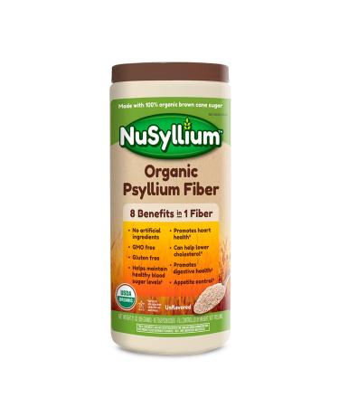 Nusyllium Organic Fiber  Unflavored  85 Servings 85.0 Servings (Pack of 1)