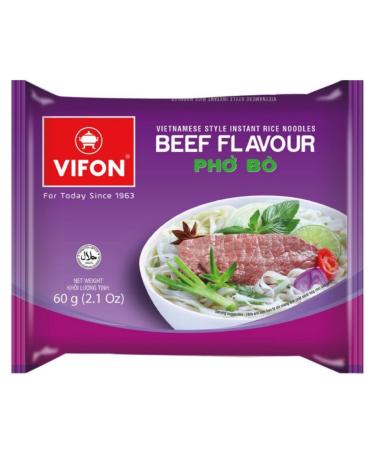 Pho Bo Beef Flavor Soup Vifon 60G/Sachet - Offer of 10, 20, 30 and 60 Sachets - Shipping from France by Bo Time