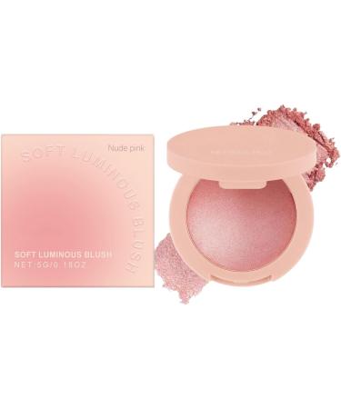  JINGLING JINGLING Blusher Powder Cosmetic Long Lasting Highly Pigmented with Shiny Finish for Skin Tones for Women Girls Travel Makeup - Buy Online on GoSupps.com
