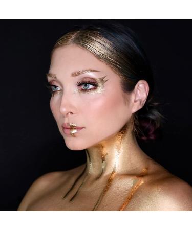 Mehron Makeup Metallic Powder (1 oz) - Gold | High-Quality Shimmer for Stunning Looks - Buy Online on GoSupps.com